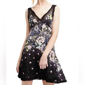 Free People Dress “Longwood Printed Slip”